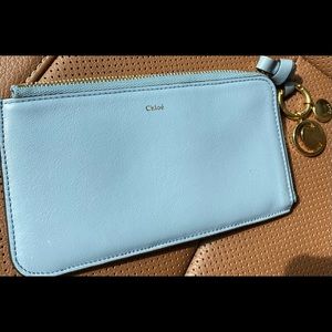 Chloe wallet with key ring.